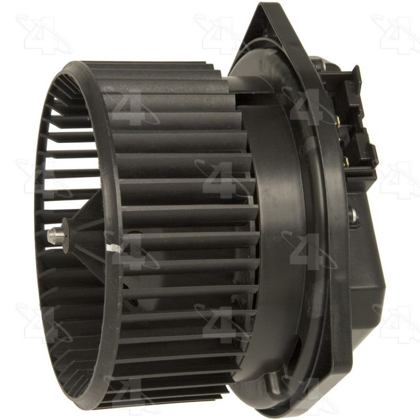Four Seasons 75850 Flanged Vented CCW Blower Motor w/ Wheel