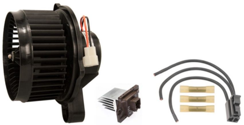 Four Seasons 75867BRK5 Complete Blower Motor/Resistor/Connector Kit