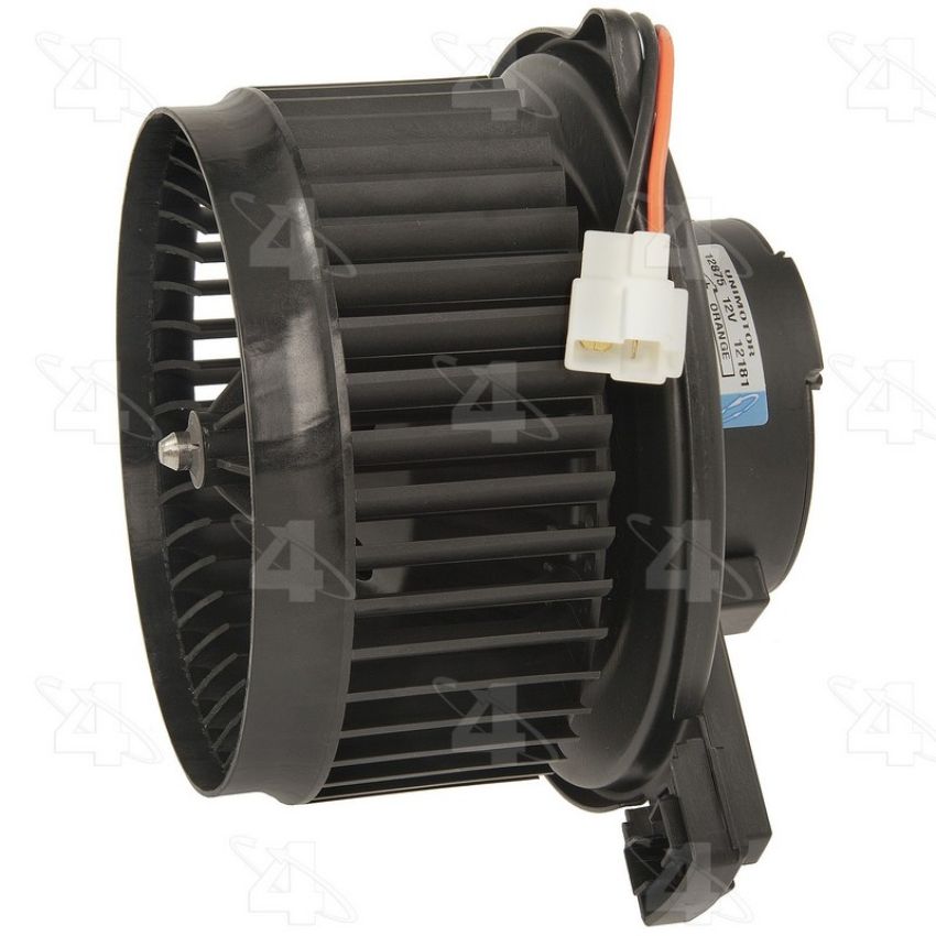 Four Seasons 75875 Flanged Vented CCW Blower Motor w/ Wheel