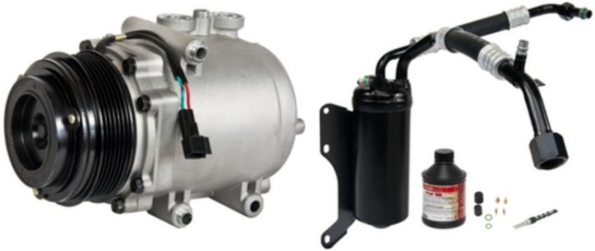 Four Seasons 7596NK Complete Air Conditioning Kit w/ New Compressor
