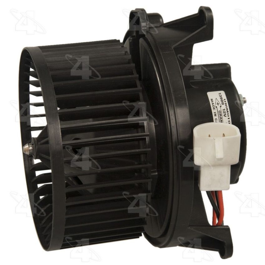 Four Seasons 76908 Flanged Vented CCW Blower Motor w/ Wheel