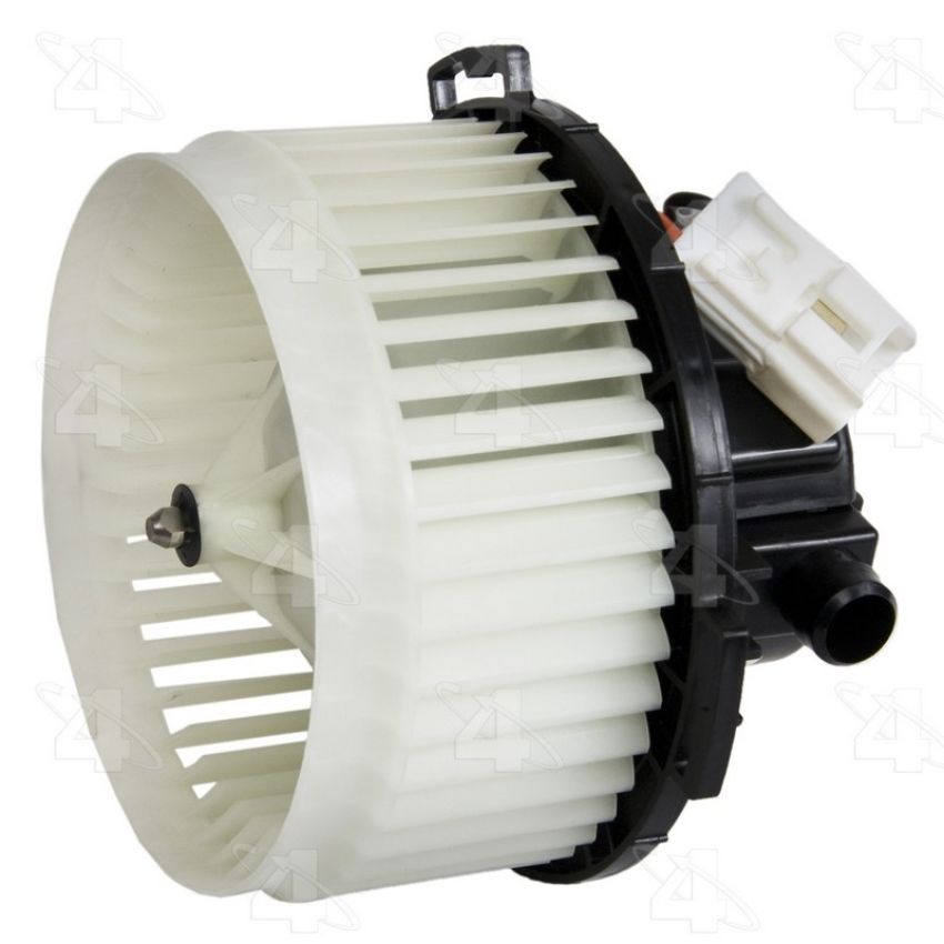 Four Seasons 76974 Flanged Vented CW Blower Motor w/ Wheel