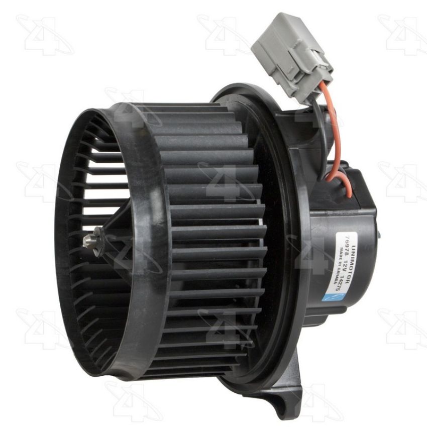 Four Seasons 76978 Flanged Vented CCW Blower Motor w/ Wheel
