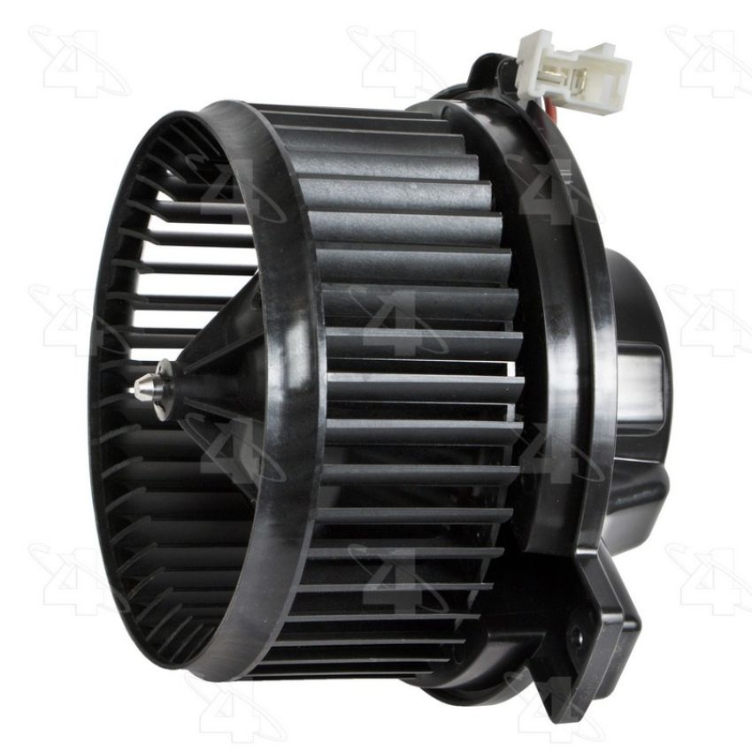 Four Seasons 76980 Flanged Vented CCW Blower Motor w/ Wheel