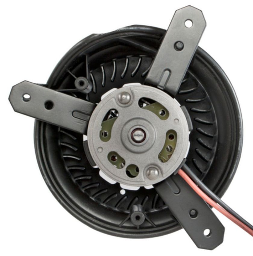 Four Seasons 76989 Flanged Vented CW Blower Motor w/ Wheel
