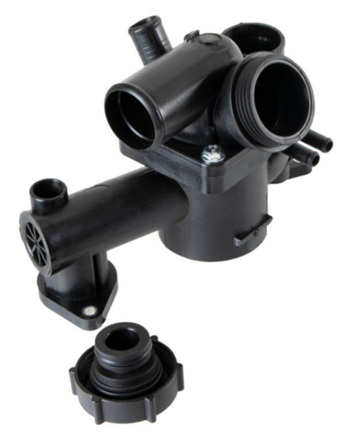 Four Seasons 86042 Outlet and Thermostat Housing Kit with Thermostat