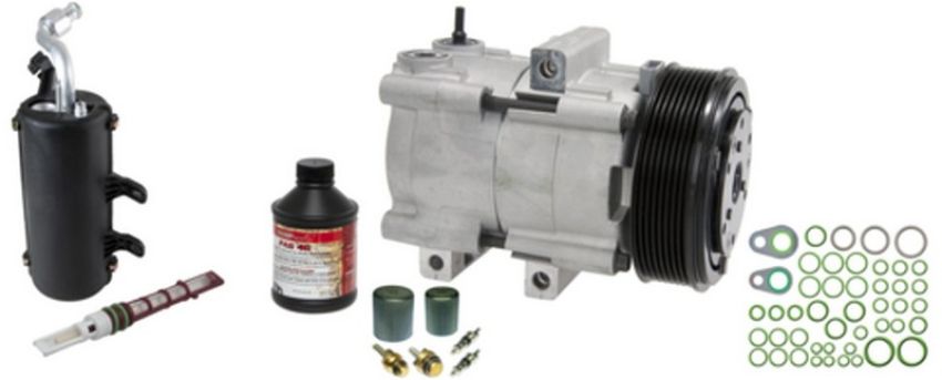 Four Seasons 9652NK Complete Air Conditioning Kit w/ New Compressor