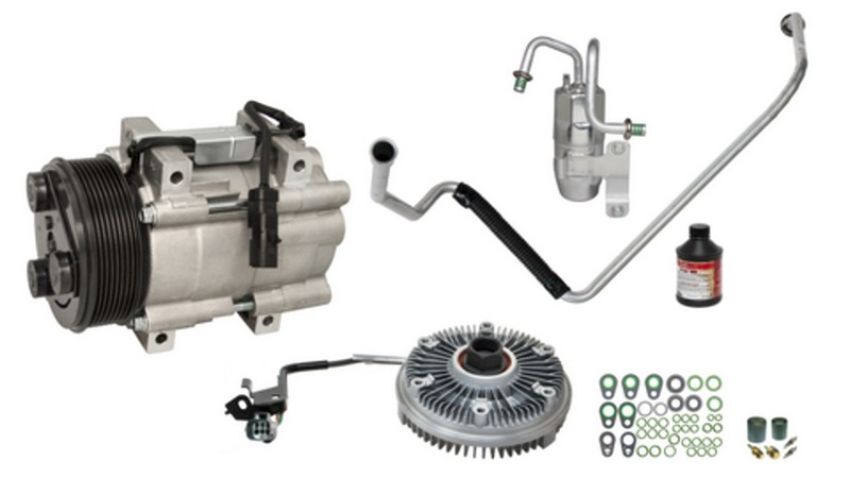Four Seasons PSKRAM01 Dodge RAM PSP Kit with Fan Clutch w/ New Compressor