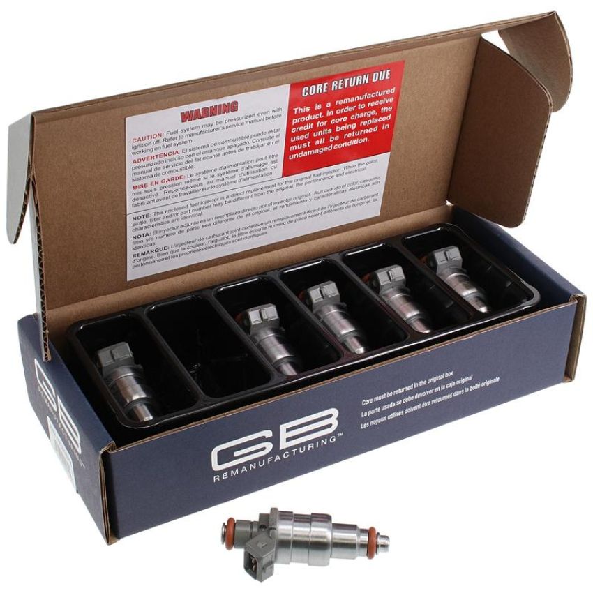 GB REMAN 812-111286PK Reman Multi Port Fuel Injector - 6 Pack