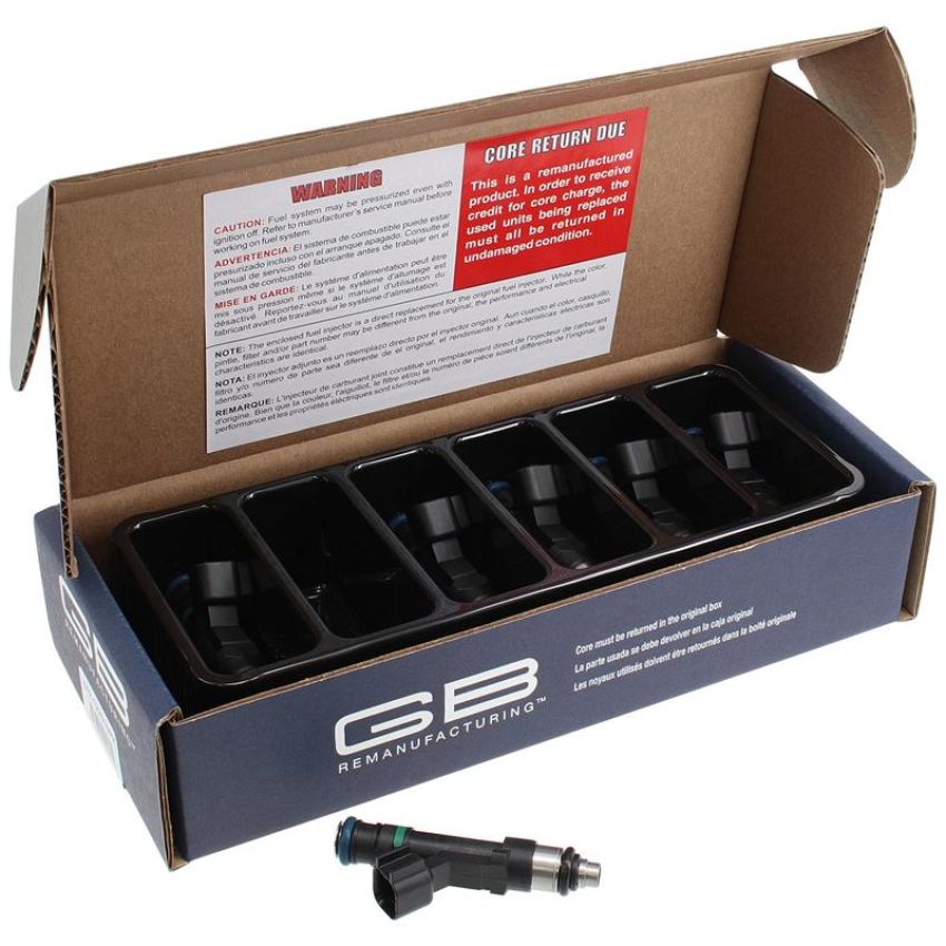 GB REMAN 812-111316PK Reman Multi Port Fuel Injector - 6 Pack
