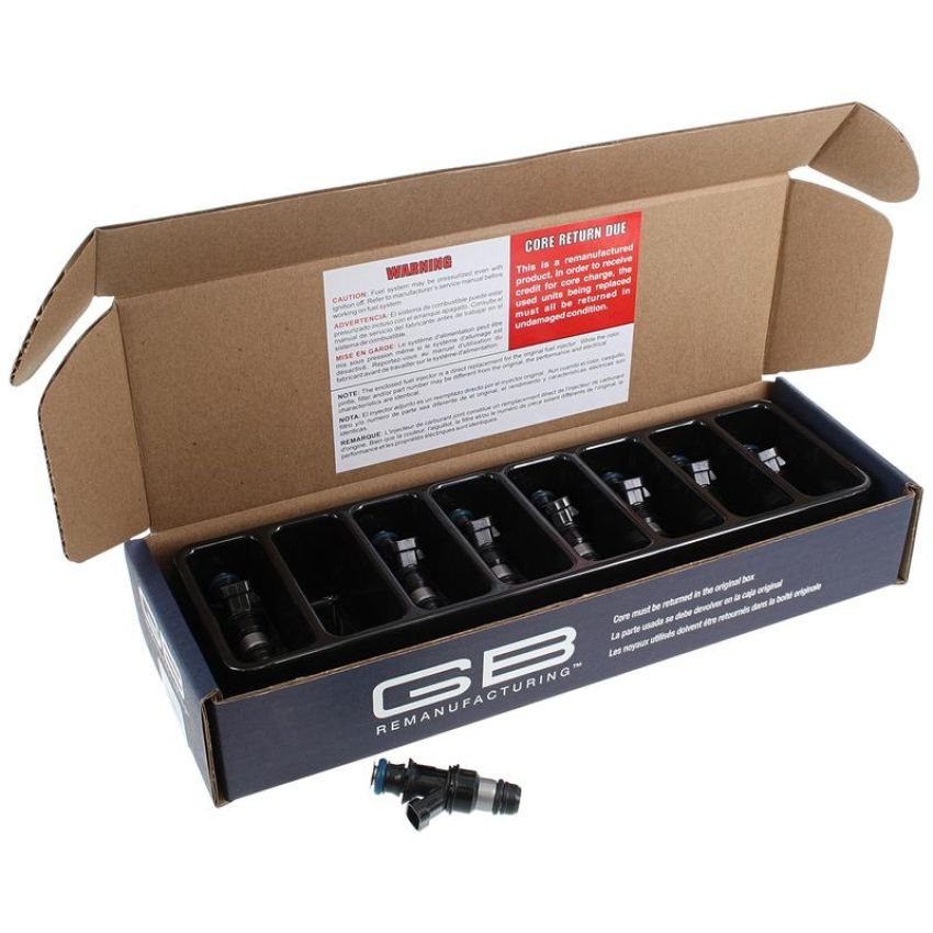 GB REMAN 832-111808PK Reman Multi Port Fuel Injector - 8 Pack