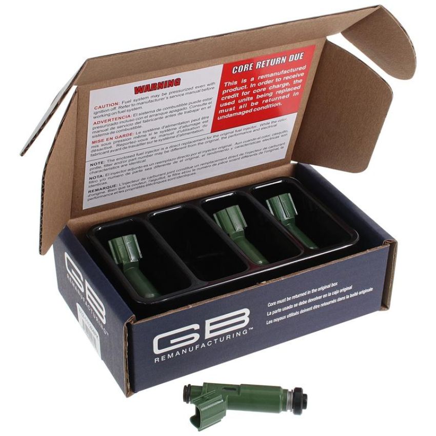 GB REMAN 842-122484PK Reman Multi Port Fuel Injector - 4 Pack