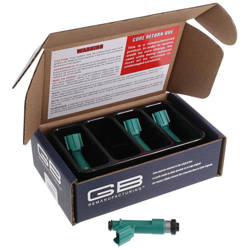 GB REMAN 842-123034PK Reman Multi Port Fuel Injector - 4 Pack