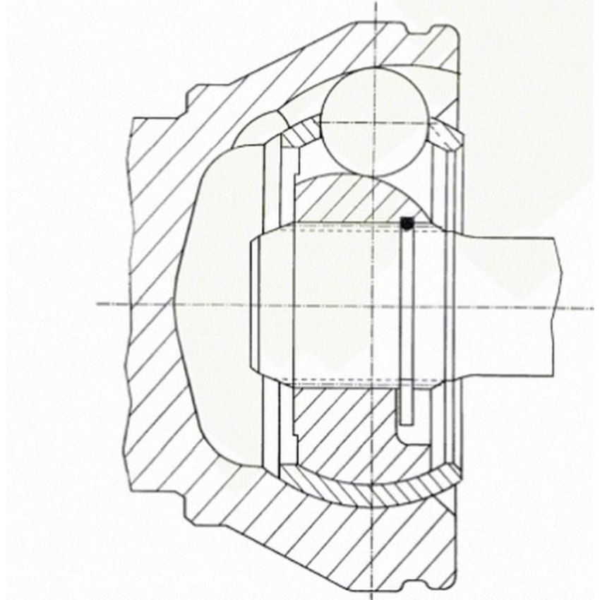GKN/LOEBRO 302164 Joint kit