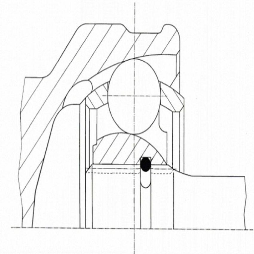 GKN/LOEBRO 302186 Joint kit