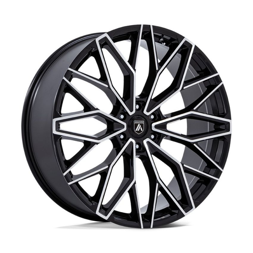 ASANTI BLACK AB050 MOGUL 6 Wheel 24X10 6X5.5 106.1 30.0