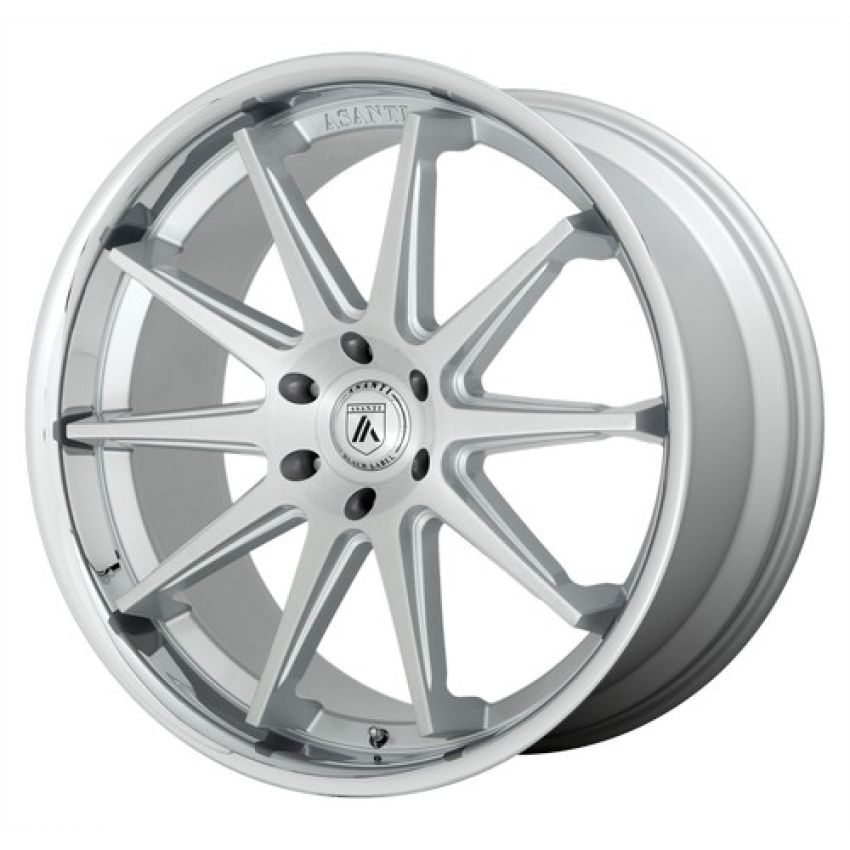 ASANTI BLACK ABL29 22X10 6X5.5 BRSH SLV CHR LP 30MM