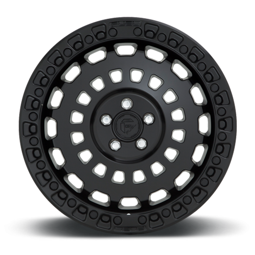 Aluminum Wheels 17X9 Zephyr Beadlock D101 5 On 127 Matte Black 71.8 Bore -38 Offset Fuel Off Road Wheels