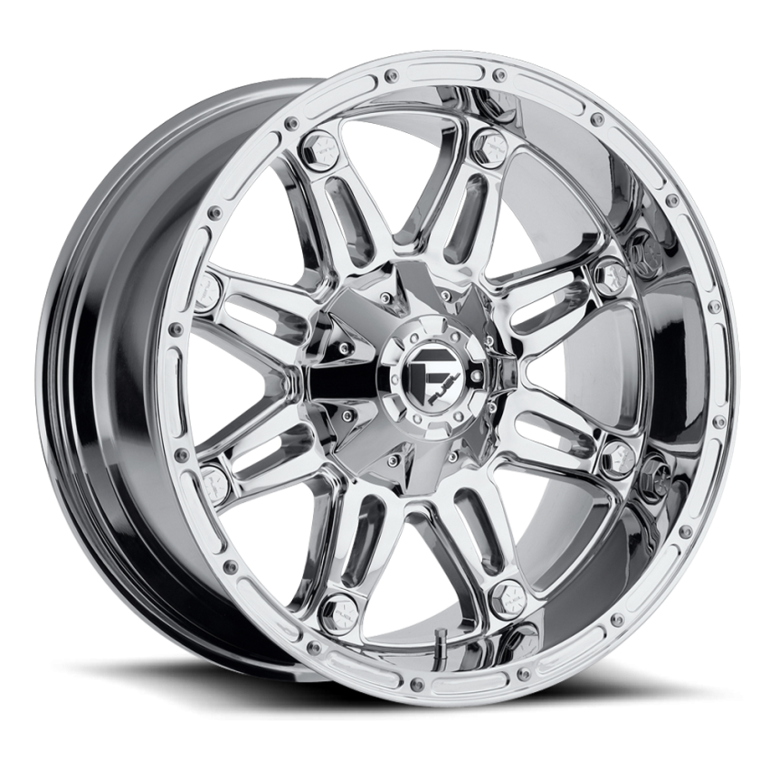 Aluminum Wheels 20X10 Hostage D530 8 On 165.1 Chrome 125.2 Bore -18 Offset Fuel Off Road Wheels