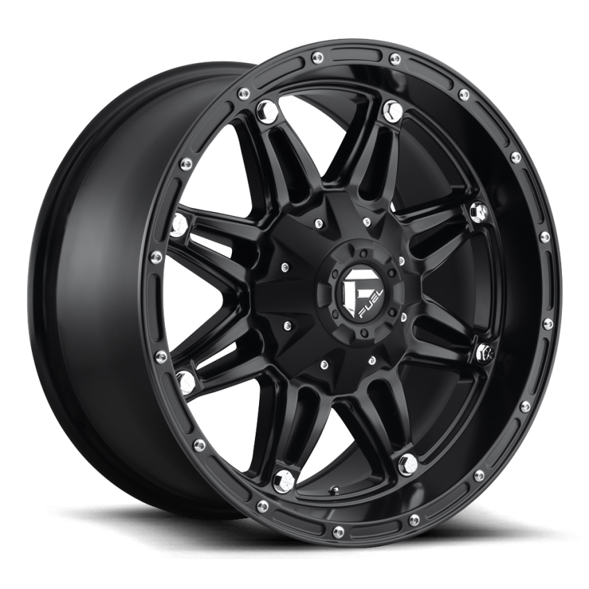 Aluminum Wheels 17X9 Hostage D531 6 On 135/6 On 139.7 Matte Black 106.1 Bore -12 Offset Fuel Off Road Wheels