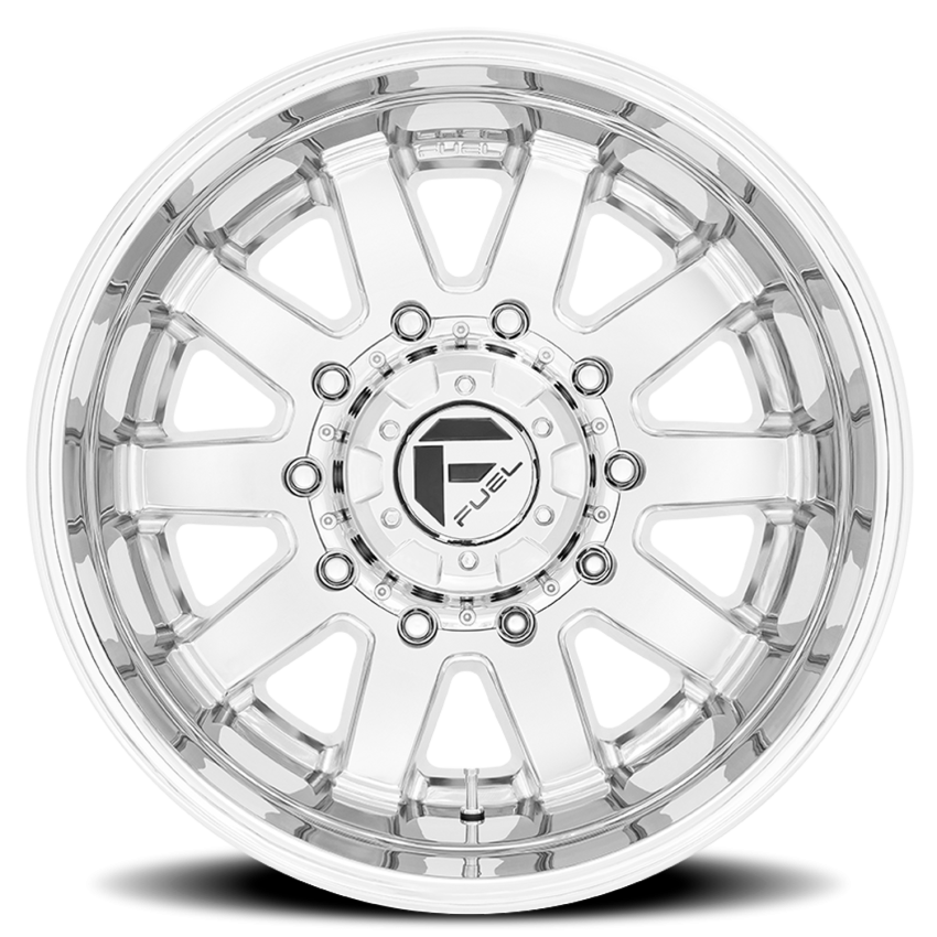 Dually Wheels 20X8.25 Maverick Dually D536 10 On 225 Chrome 170.1 Bore -202 Offset 7 Spoke Outer Dually Fuel Off Road Wheels