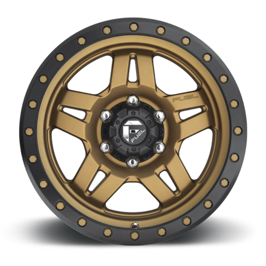 Aluminum Wheels 18X9 Anza D583 6 On 139.7 Bronze 108 Bore 20 Offset 5 Spoke Fuel Off Road Wheels