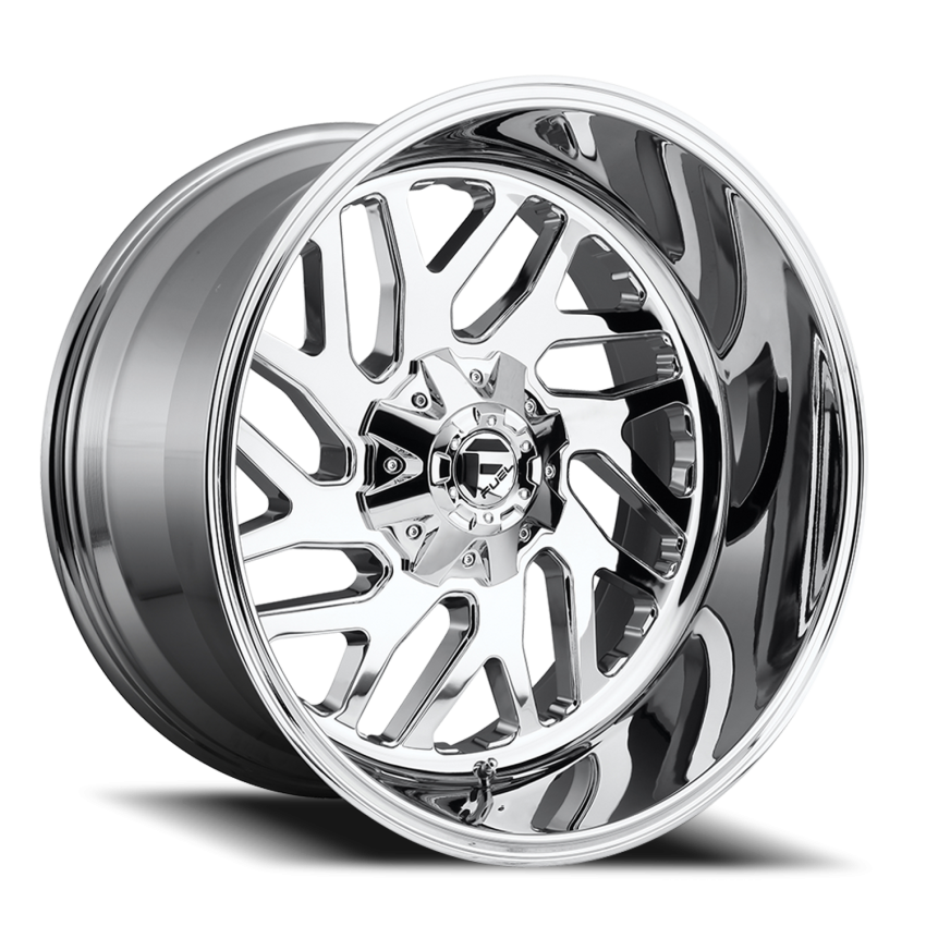 Aluminum Wheels 22X10 Triton D609 6 On 135/6 On 139.7 Chrome Plated 106.1 Bore -19 Offset Mesh Spoke Fuel Off Road Wheels
