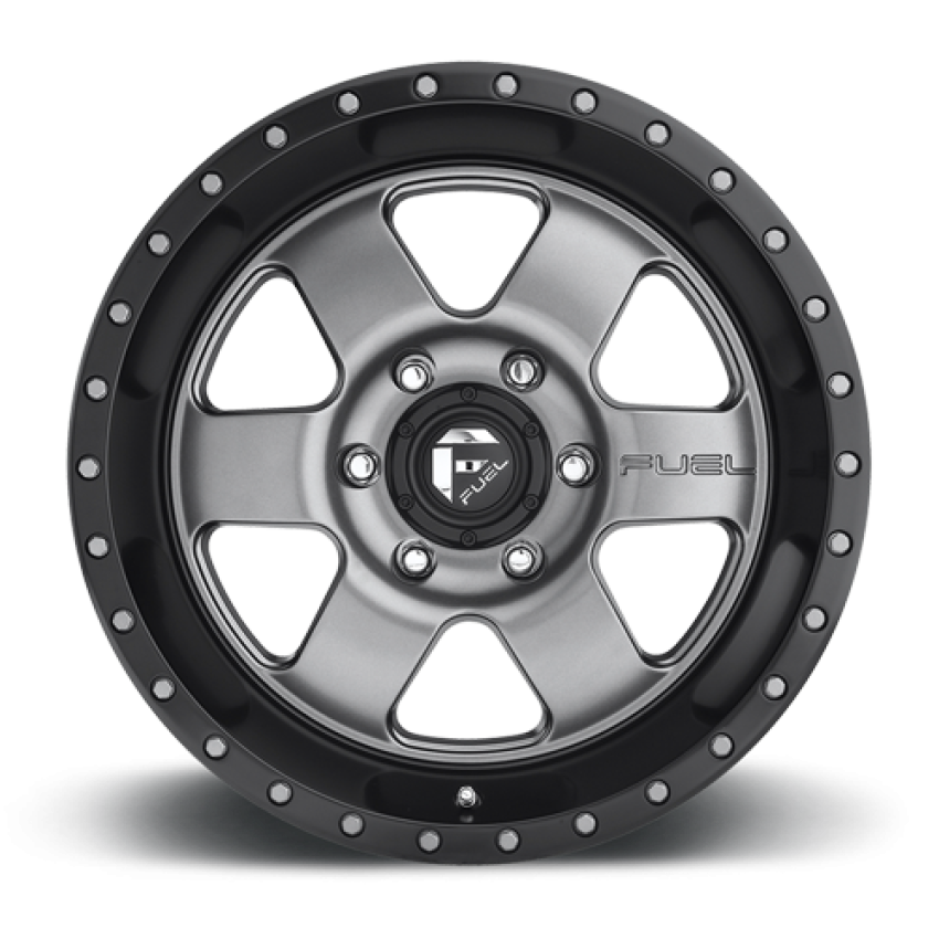 Aluminum Wheels 18X9 Podium D619 6 On 135 Anthracite/Black Lip 87.1 Bore 20 Offset Fuel Off Road Wheels