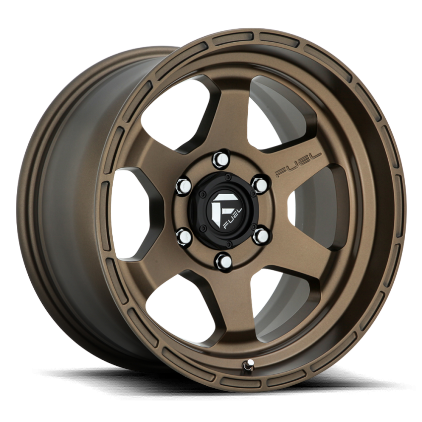 Aluminum Wheels 18X9 Shok D666 5 On 150 Matte Bronze 110.1 Bore 20 Offset Fuel Off Road Wheels