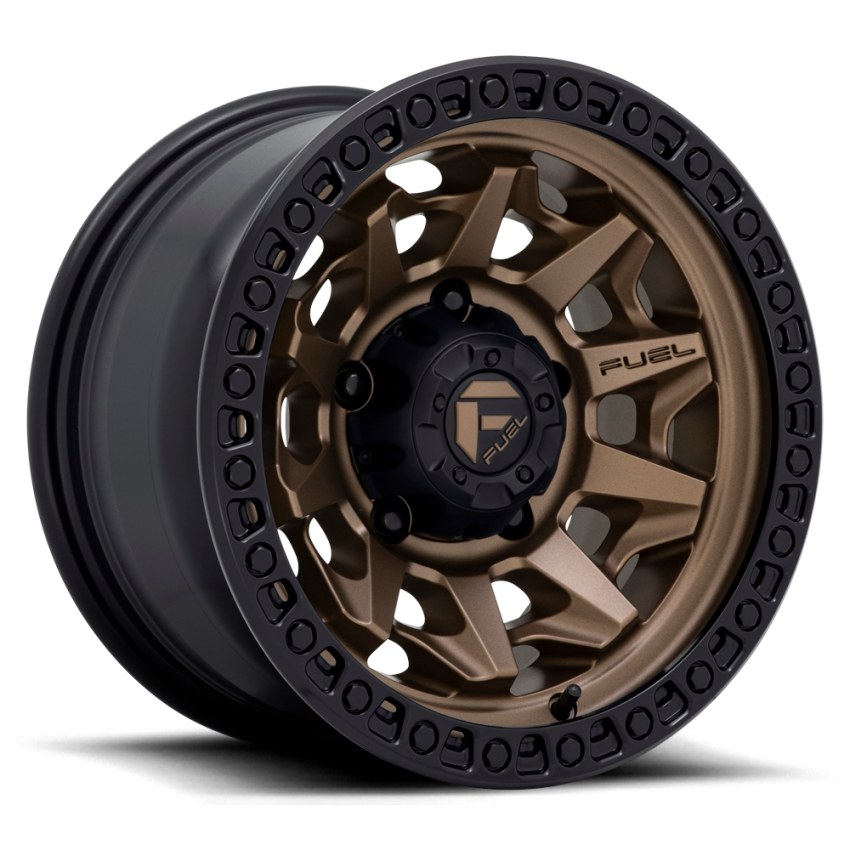 Aluminum Wheels 20X9 Covert D696 5 On 150 Matte Bronze Black Bead Ring 110.2 Bore 20 Offset Multi Spoke Fuel Off Road Wheels