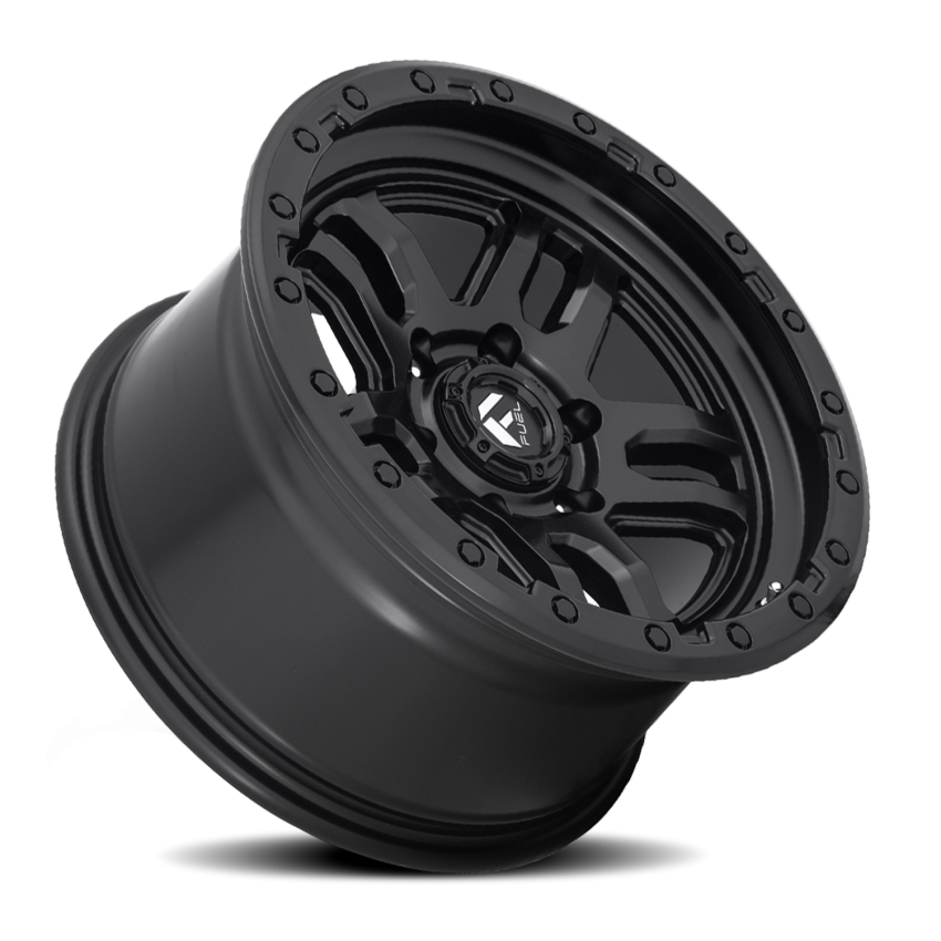 Aluminum Wheels 17X9 AMMO D700 6 On 135 Matte Black 87.1 Bore -12 Offset 5 Spoke Fuel Off Road Wheels