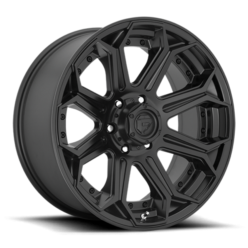 Aluminum Wheels 20X9 Siege D706 6 On 139.7 Matte Black 106.1 Bore 20 Offset Fuel Off Road Wheels