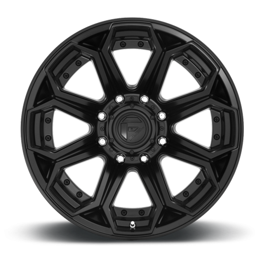 Aluminum Wheels 26X14 Siege D706 8 On 180 Matte Black 124.3 Bore -75 Offset Fuel Off Road Wheels