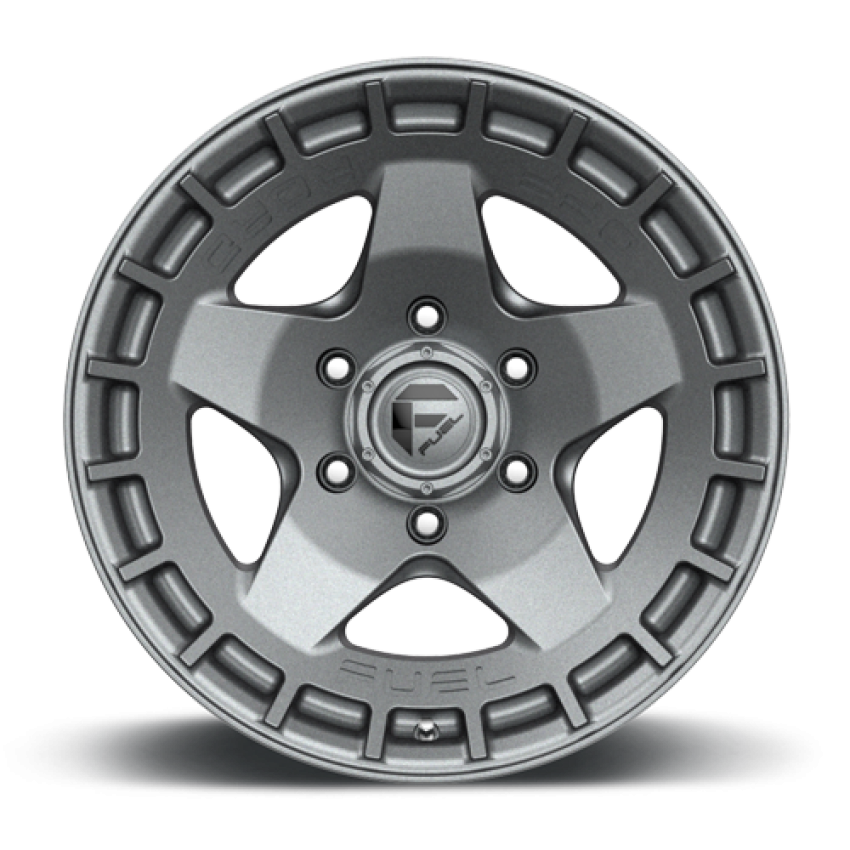 Aluminum Wheels 17X9 Warp D734 5 On 127 Matte Gunmetal Gray 71.5 Bore 1 Offset Fuel Off Road Wheels
