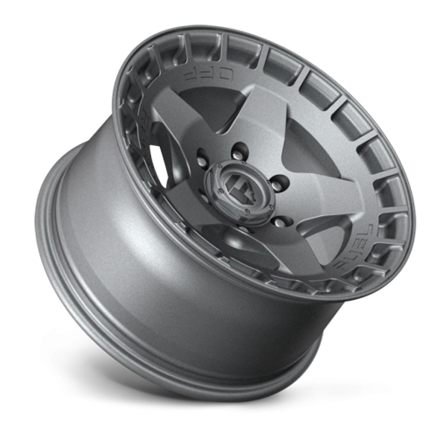 Aluminum Wheels 20X9 Warp D734 5 On 120 Matte Gunmetal Gray 65.07 Bore 18 Offset Fuel Off Road Wheels