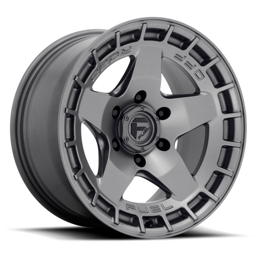 Aluminum Wheels 20X9 Warp D734 5 On 120 Matte Gunmetal Gray 65.07 Bore 30 Offset Fuel Off Road Wheels
