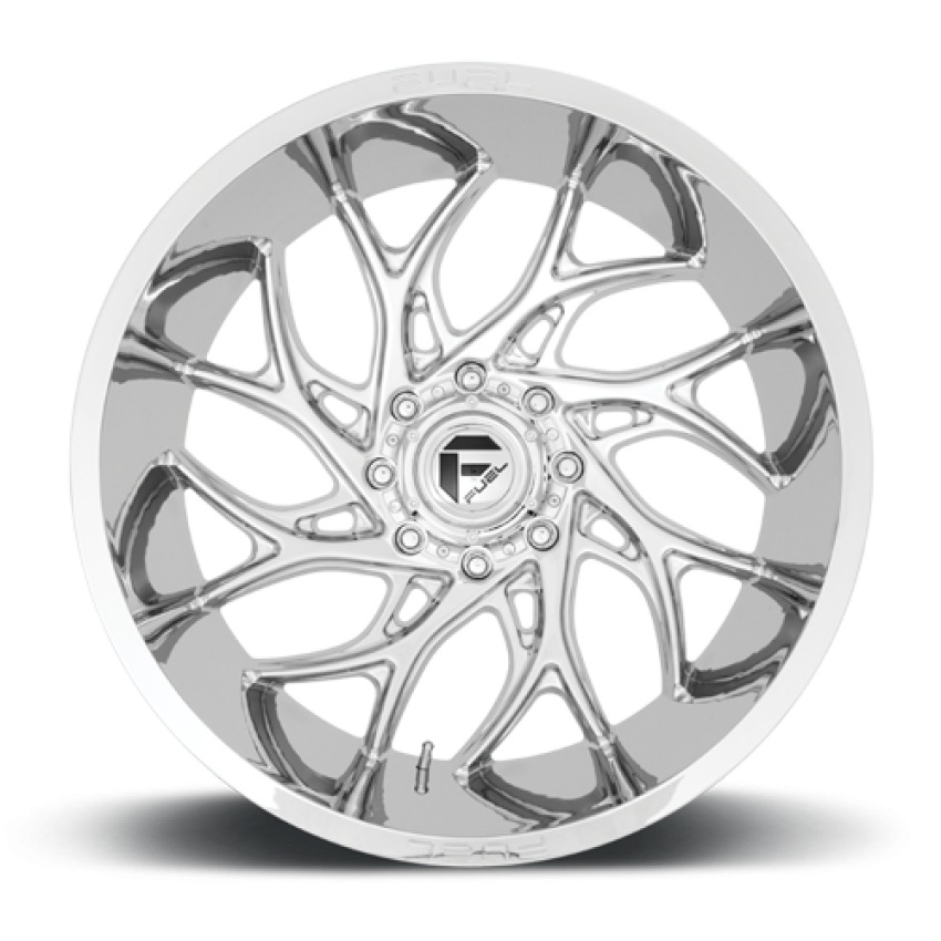 Aluminum Wheels 20X10 Runner D740 5 On 139.7 Chrome 78 Bore -18 Offset Fuel Off Road Wheels