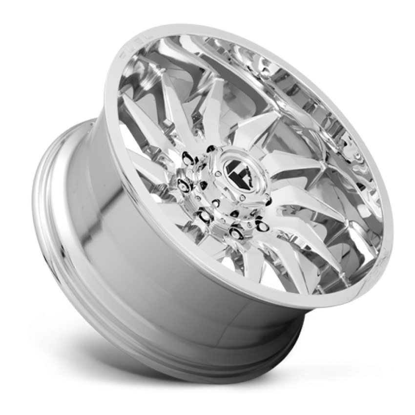 Aluminum Wheels 24X12 Saber D743 8 On 170 Chrome 125.1 Bore -44 Offset Fuel Off Road Wheels