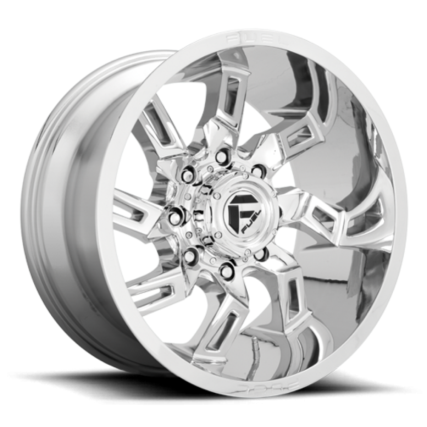 Aluminum Wheels 20X10 Lockdown D746 5 On 139.7 Chrome 78.1 Bore -18 Offset Fuel Off Road Wheels