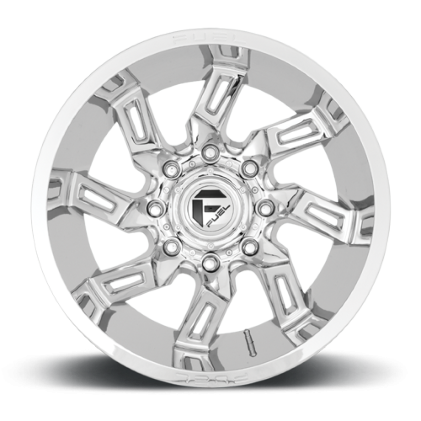 Aluminum Wheels 20X10 Lockdown D746 5 On 139.7 Chrome 78.1 Bore -18 Offset Fuel Off Road Wheels