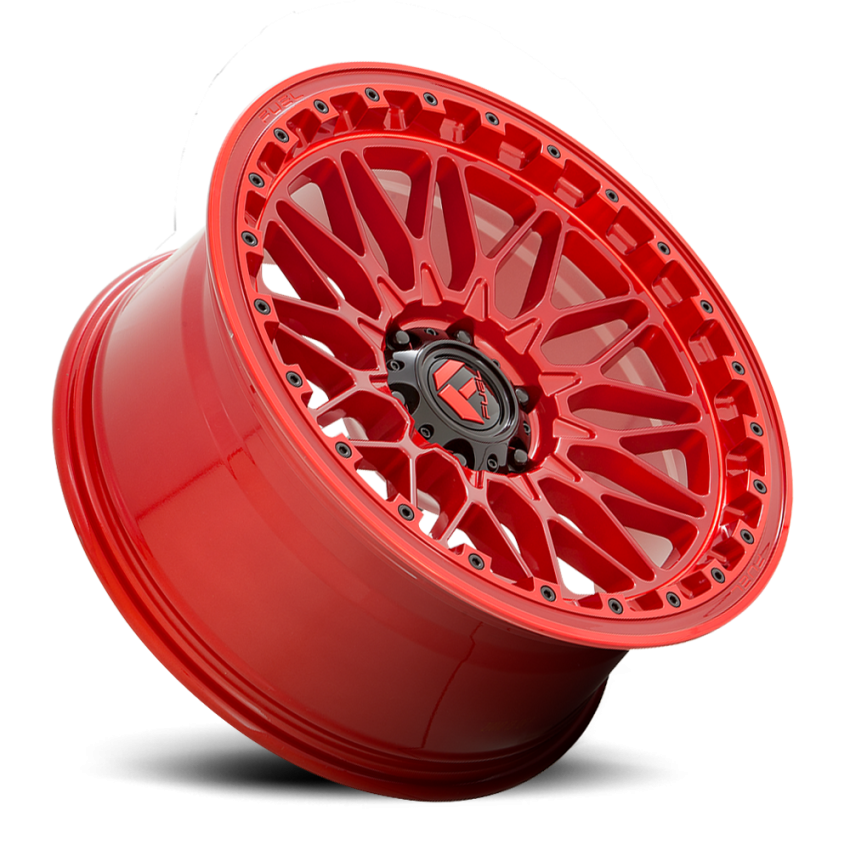 Aluminum Wheels 20X9 Trigger D758 6 On 135 Candy Red 87.1 Bore 1 Offset Fuel Off Road Wheels