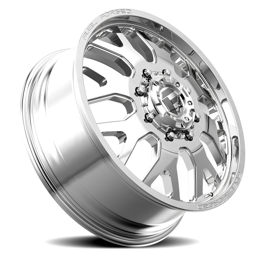 Dually Wheels 24X8.25 FF19D Dually DE19 PO 10 On 225 Polished 170.1 Bore 105 Offset Front Dually Fuel Off Road Wheels