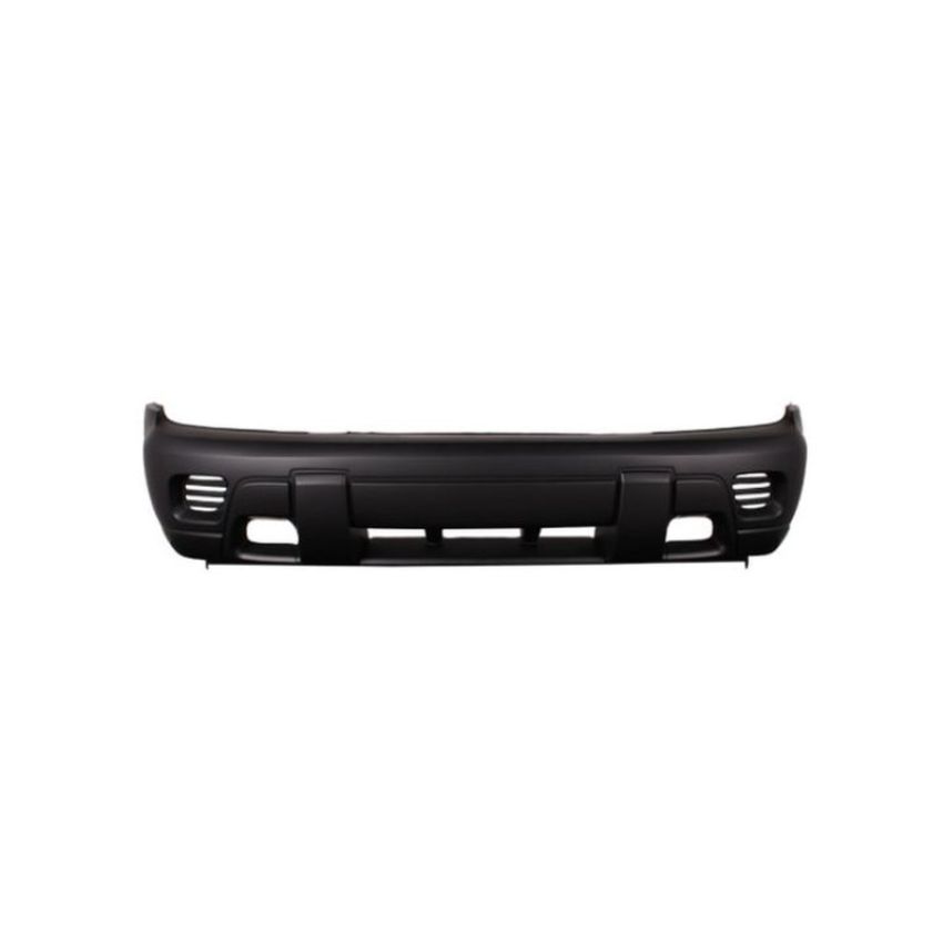 CAPA FRT BUMPER COVER W/O FOG LAMPS; PRIME CHEVROLET TRAILBLAZER 02-09