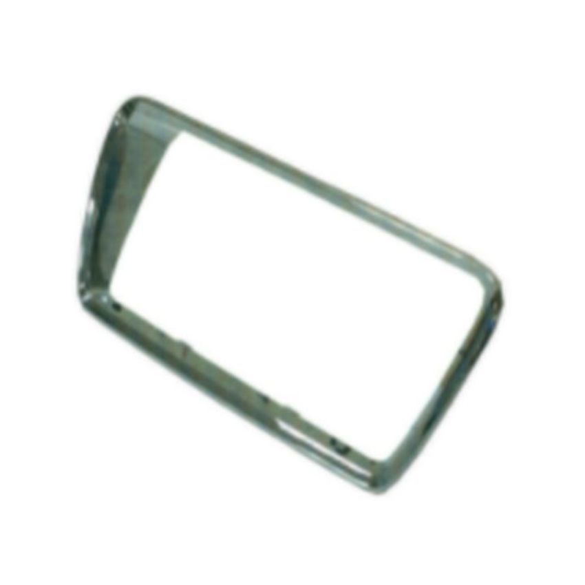 RR BUMPER LICENSE PLATE FRAME CHR MALIBU/HYBRID 08-12