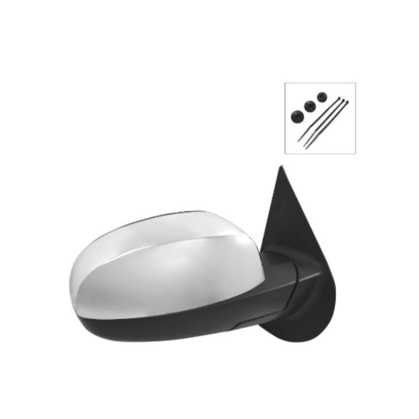 RH MIRROR OUTSIDE REAR VIEW; HEATED; W/MEMORY; W/SIGNAL; W/BLIS; PWR-FOLDING; CHROME; TAHOE 09-14