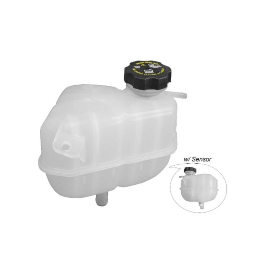COOLANT RECOVERY TANK 3.5L; 2ND DESIGN; RESERVOIR & CAP ASSY; CHEVROLET MALIBU 06-06