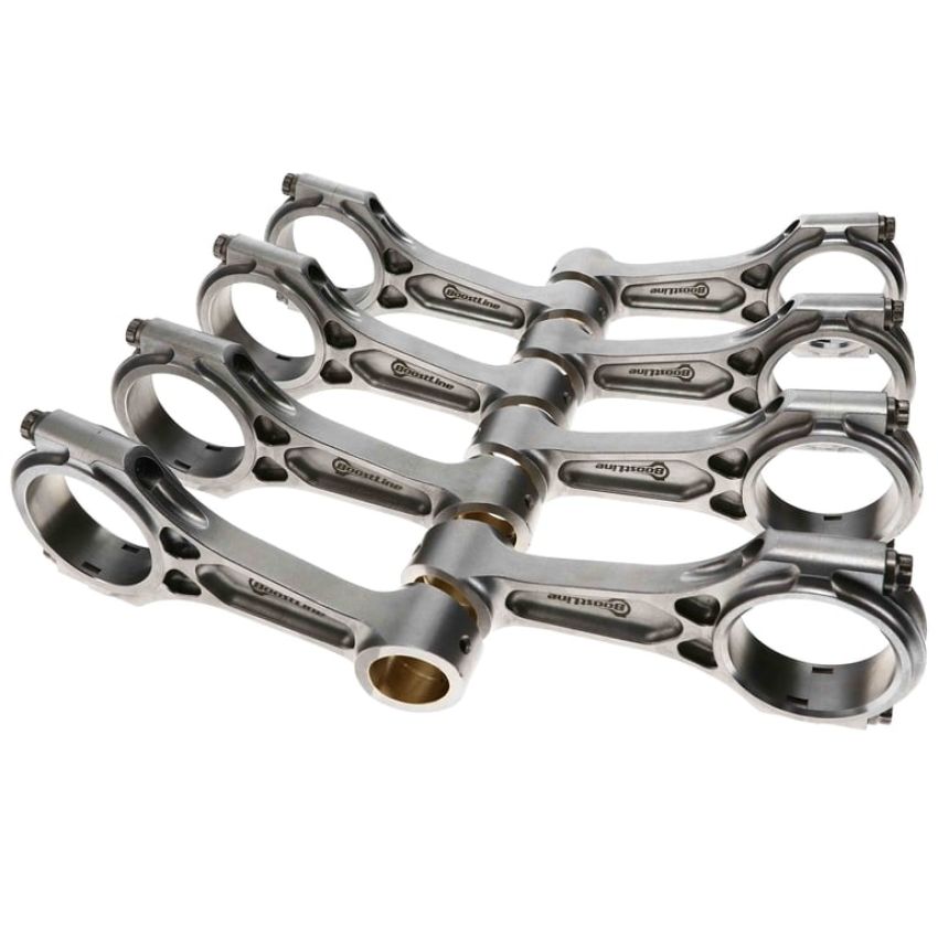 Boostline GM6418358S Connecting Rod, GM Duramax, 6.418 in. Length, ARP2000, Set of 1