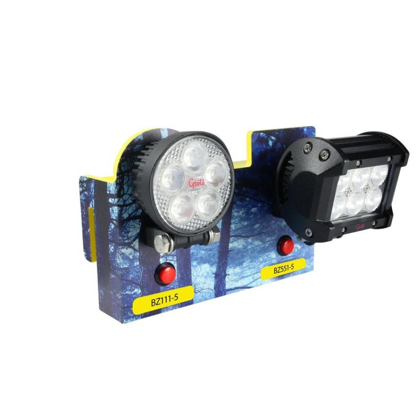 GROTE LIGHTING 00211 COUNTERTOP DISPLAY KIT, BRITE ZONE™