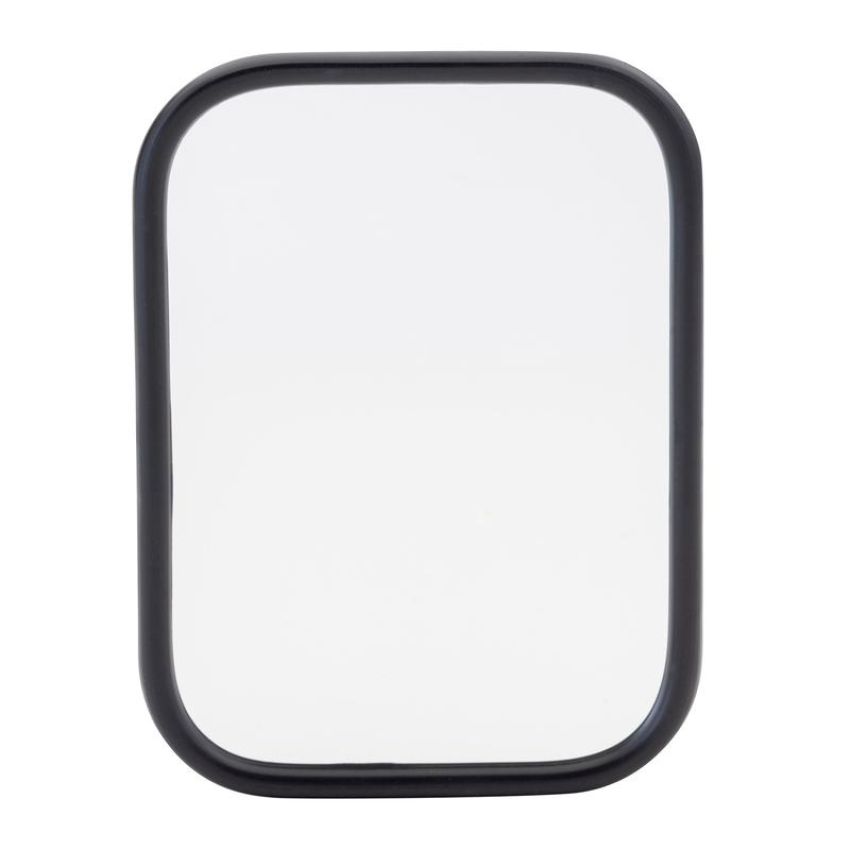 GROTE LIGHTING 12073 Rolled-Rim Mirror with Ball Swivel, Stainless Steel