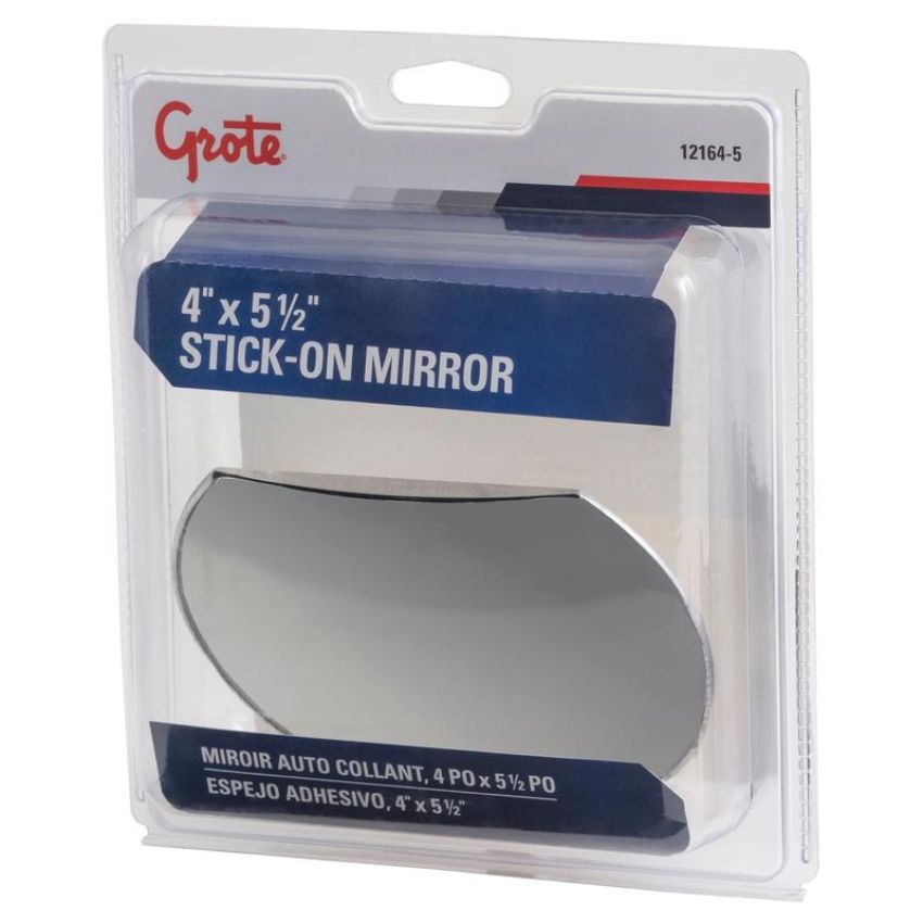GROTE LIGHTING 12164-5 Stick-On Convex Mirror, 4